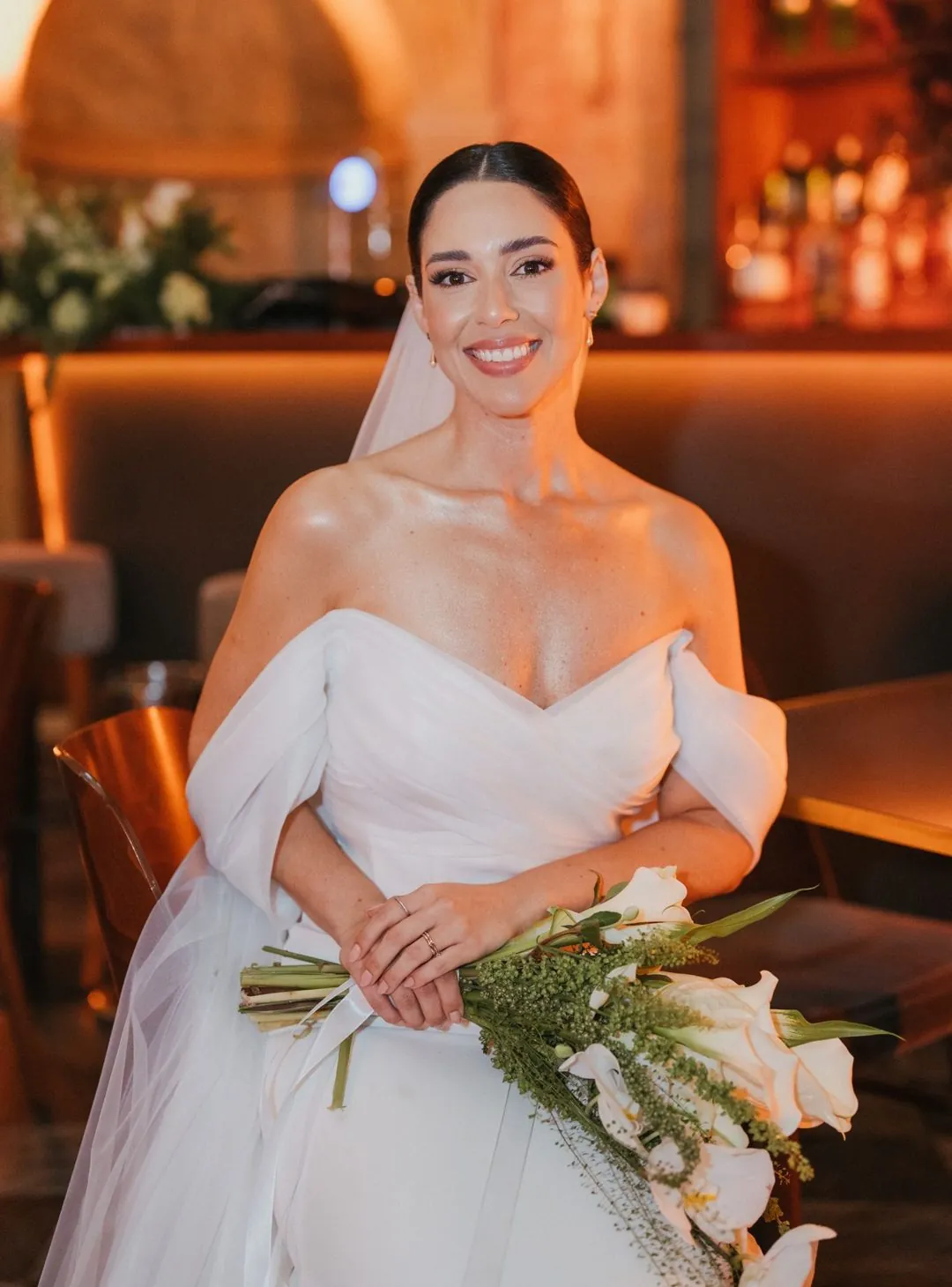 Noiva com maquilhagem natural e duradoura por Aline Alves em Lisboa