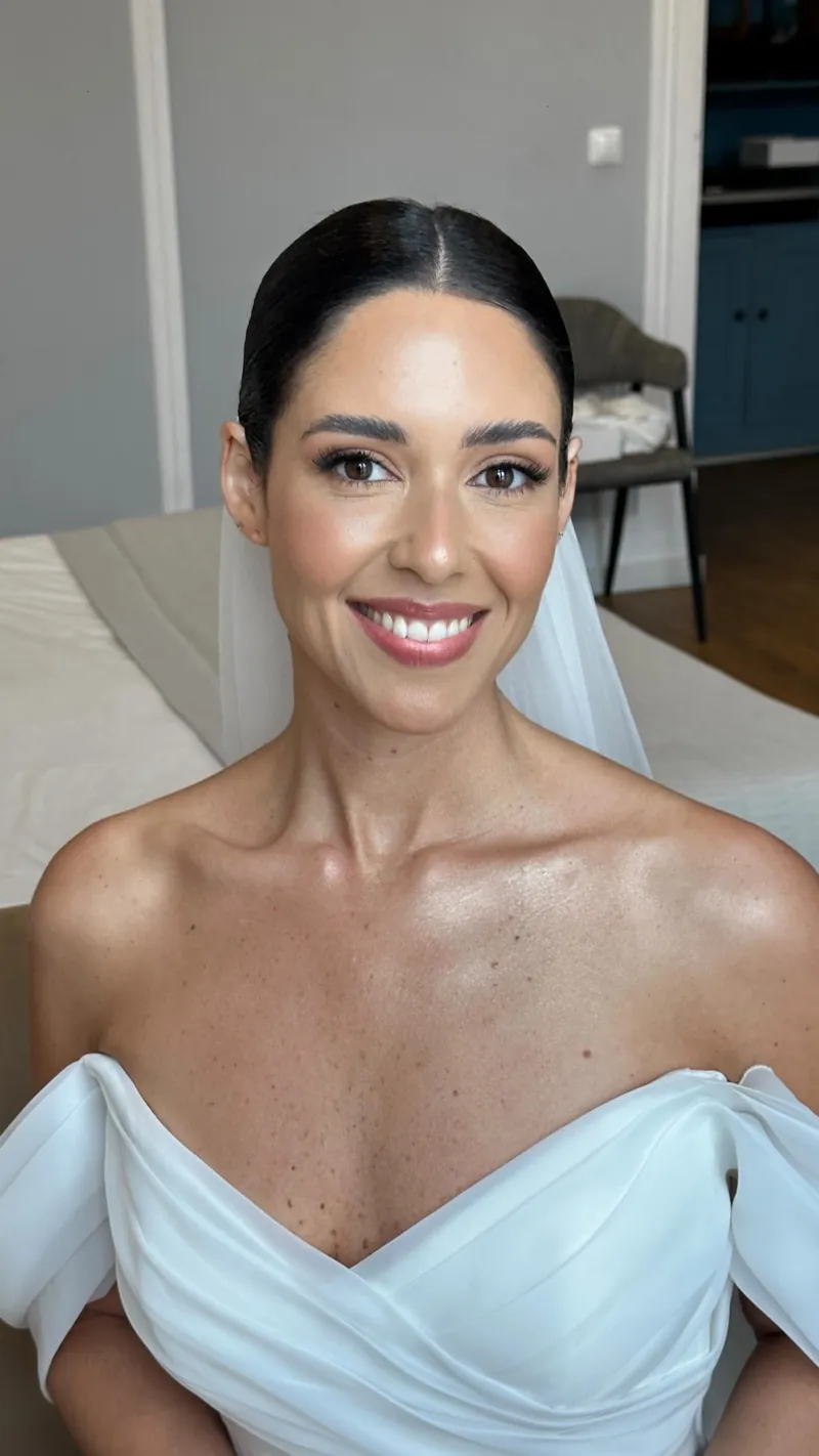 Maquilhagem de noiva em Lisboa por Aline Alves